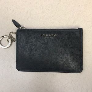 Henri bendel card holder/ coin purse keychain